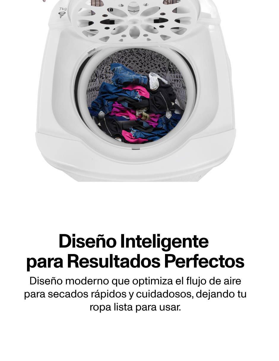 Secadora electrónica de 7 kg con 5 ciclos SYDNEY