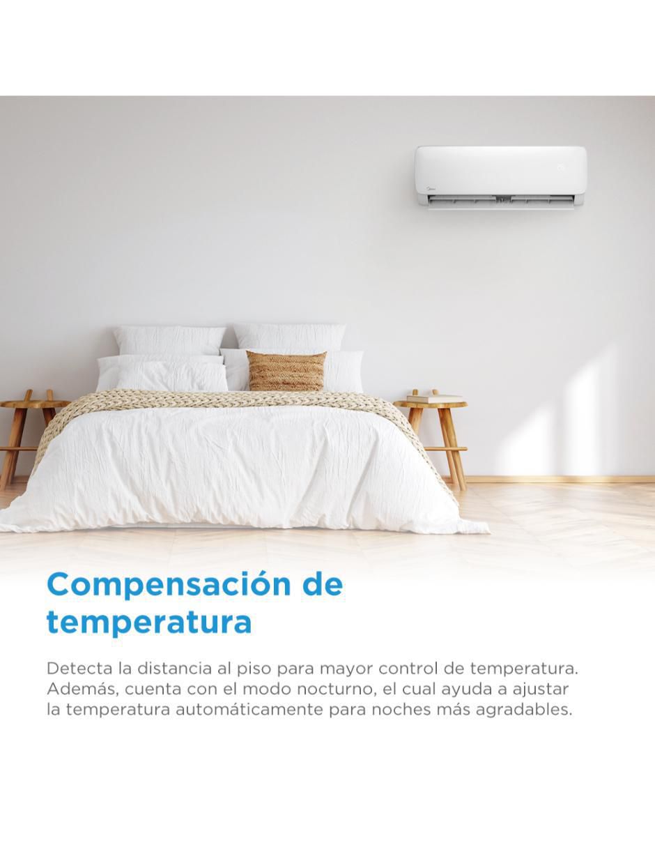 Aire acondicionado mini split Midea Frío y calor 18000 BTU MAS18H2AGS 220 V