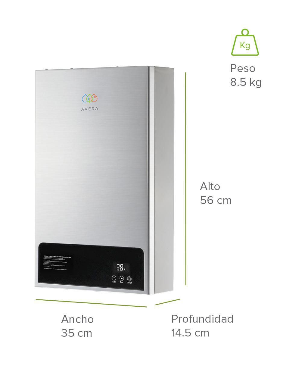 Calentador instantáneo CM10NAT 10 l gas natural 6