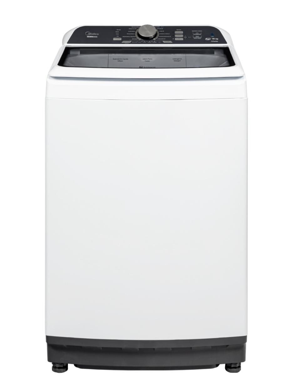 Lavadora Midea 18 kg automática carga superior ma500w18/w