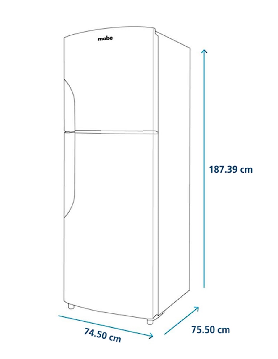 Refrigerador top mount 19 pies cúbicos tecnología no frost RMS510IVMRP0 9