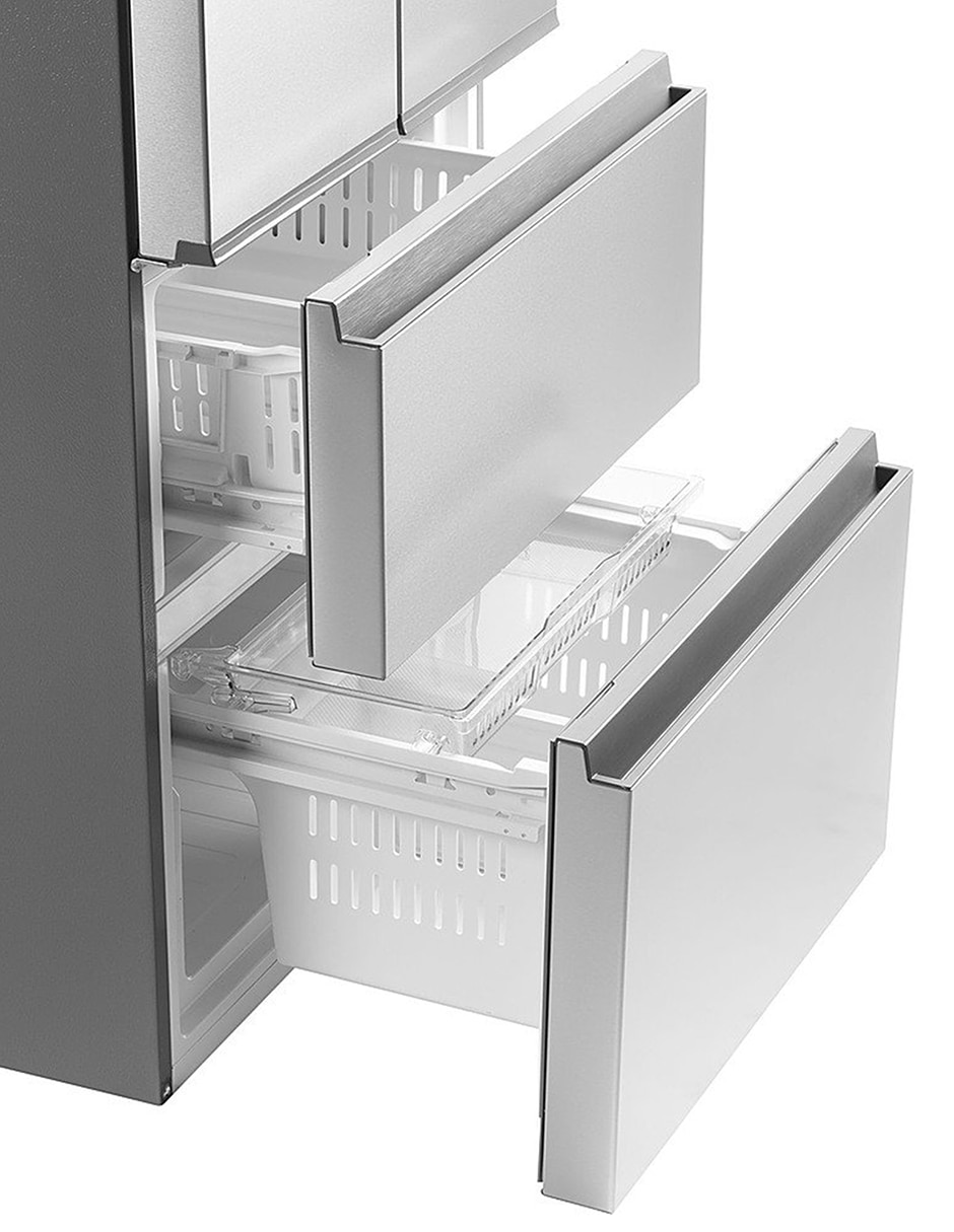 Refrigerador Bottom Mount 14 pies cúbicos tecnología inverter tecnología no frost HFM410LPLSS0 6
