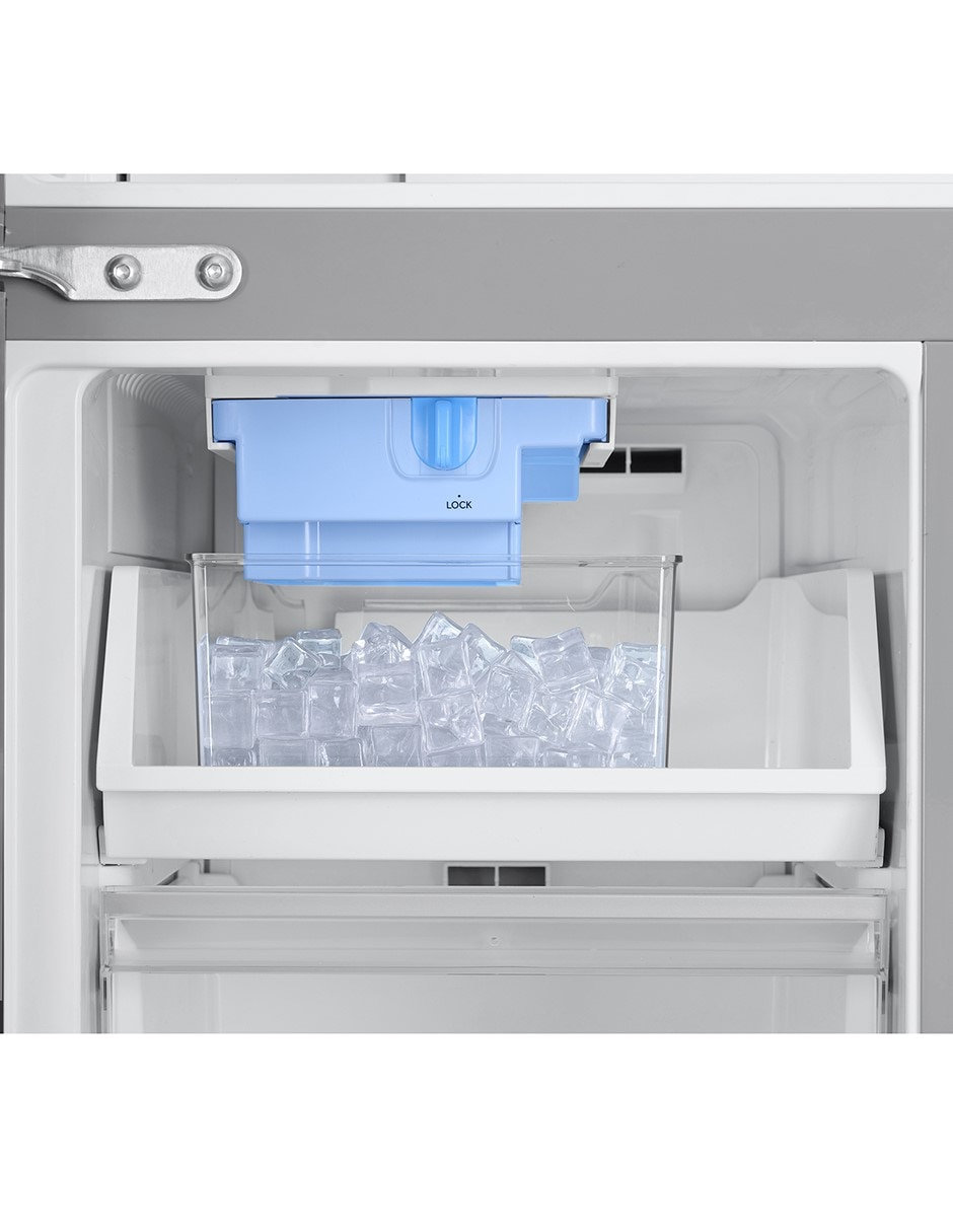 Refrigerador bottom mount 18 pies cúbicos inverter y no frost y fábrica de hielo HTM507JMLSS0 8