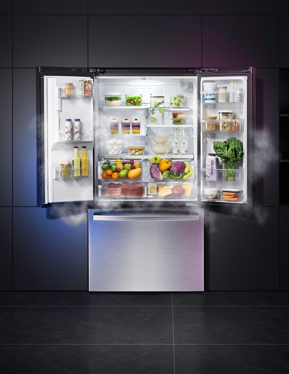 Refrigerador french door Ge Profile 21 pies cúbicos tecnología no frost PYN21JYWCFS
