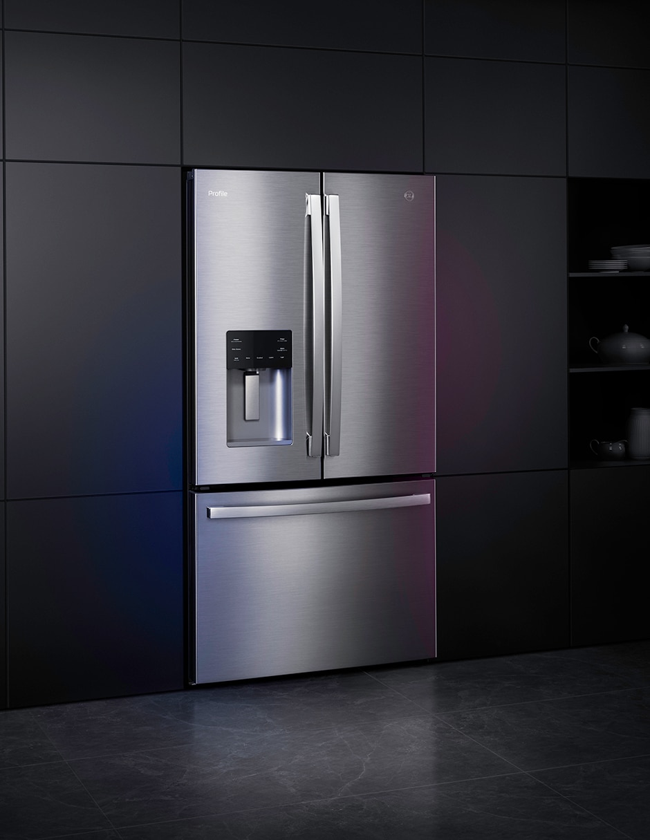 Refrigerador french door Ge Profile 21 pies cúbicos tecnología no frost PYN21JYWCFS