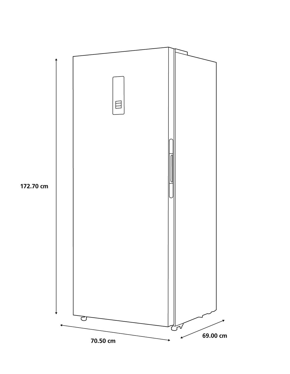 Refrigerador dúplex 16 pies cúbicos inverter y no frost y fábrica de hielo GEMH500PDRSS0 18