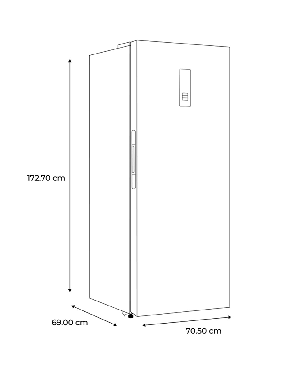 Refrigerador dúplex 16 pies cúbicos inverter y no frost y fábrica de hielo GEMH500PDRSS0 19