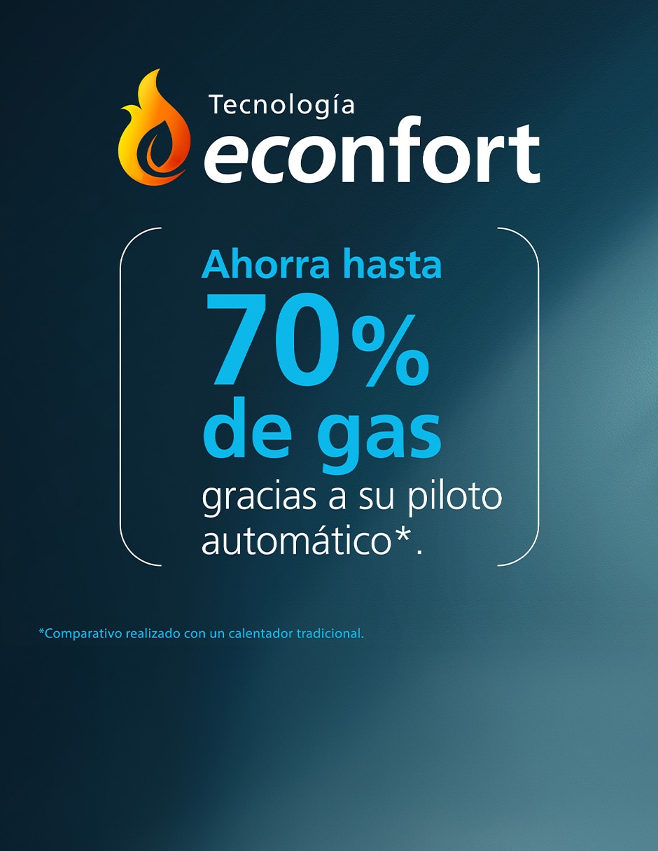 Calentador instantáneo Mabe CIM063SNA 6 l gas natural