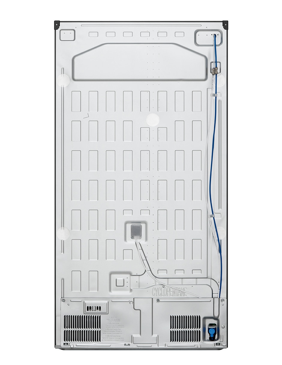 Refrigerador dúplex LG 27 pies cúbicos inverter y no frost y fábrica de hielo VS28XNP