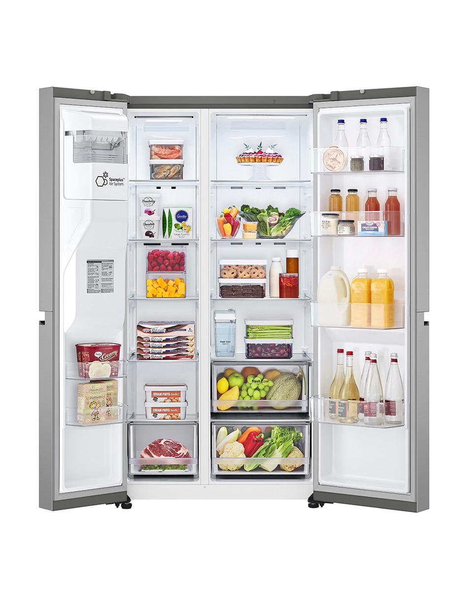 Refrigerador dúplex LG 27 pies cúbicos inverter y no frost y fábrica de hielo VS28LNP