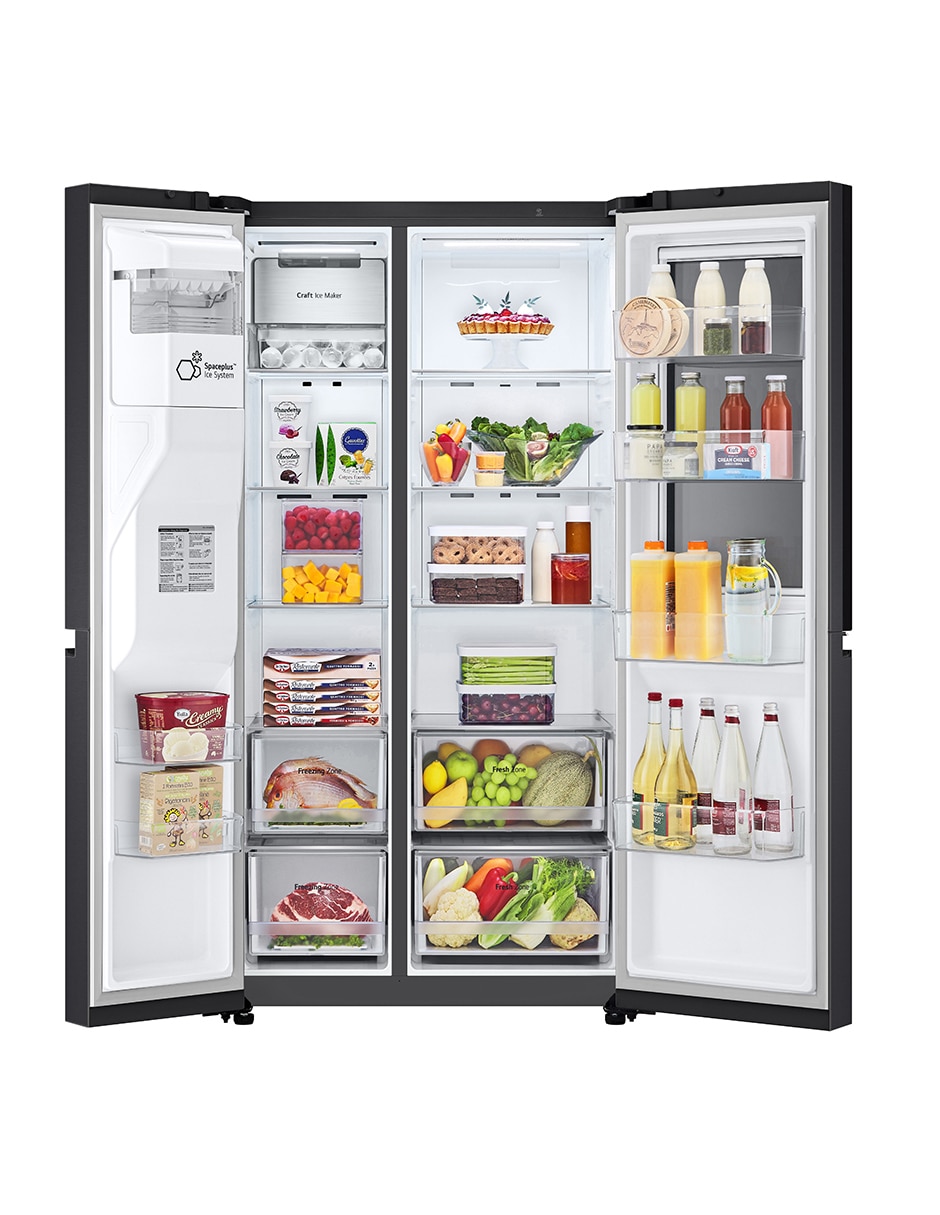 Refrigerador dúplex LG 27 pies cúbicos inverter y fábrica de hielo VS28XCT