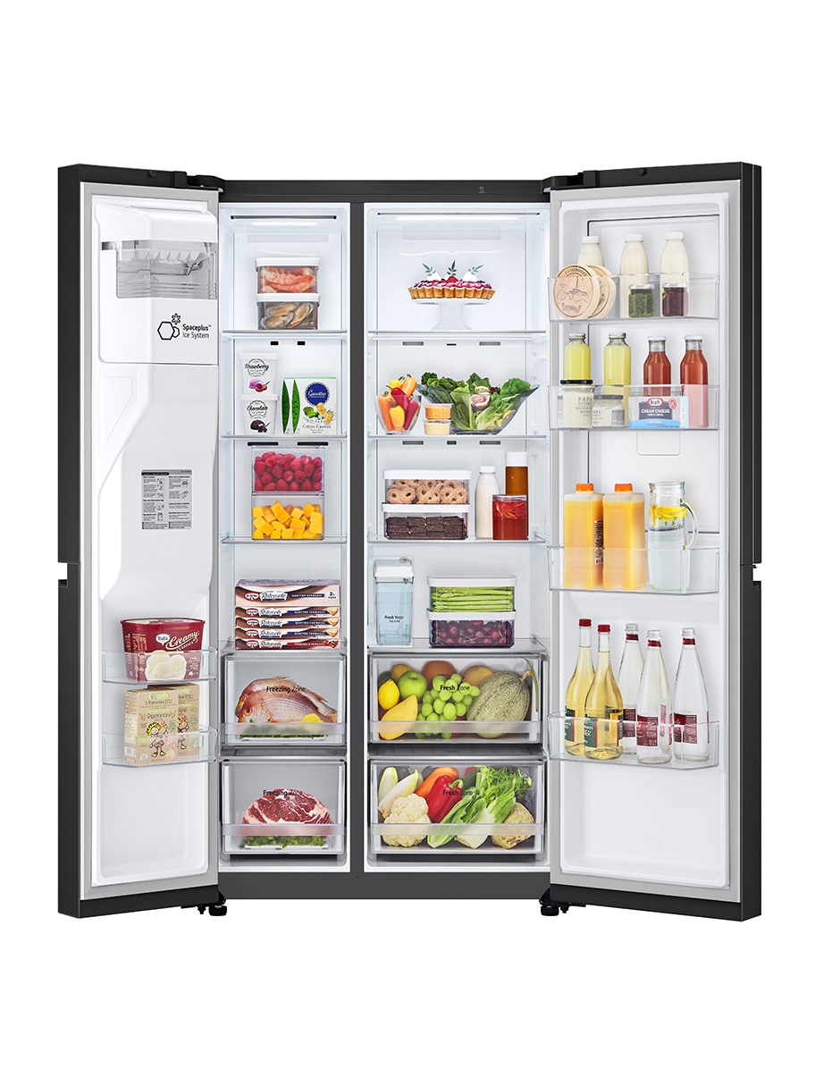 Refrigerador dúplex lg 22 pies cúbicos inverter y frost y fábrica de hielo vs23jnt