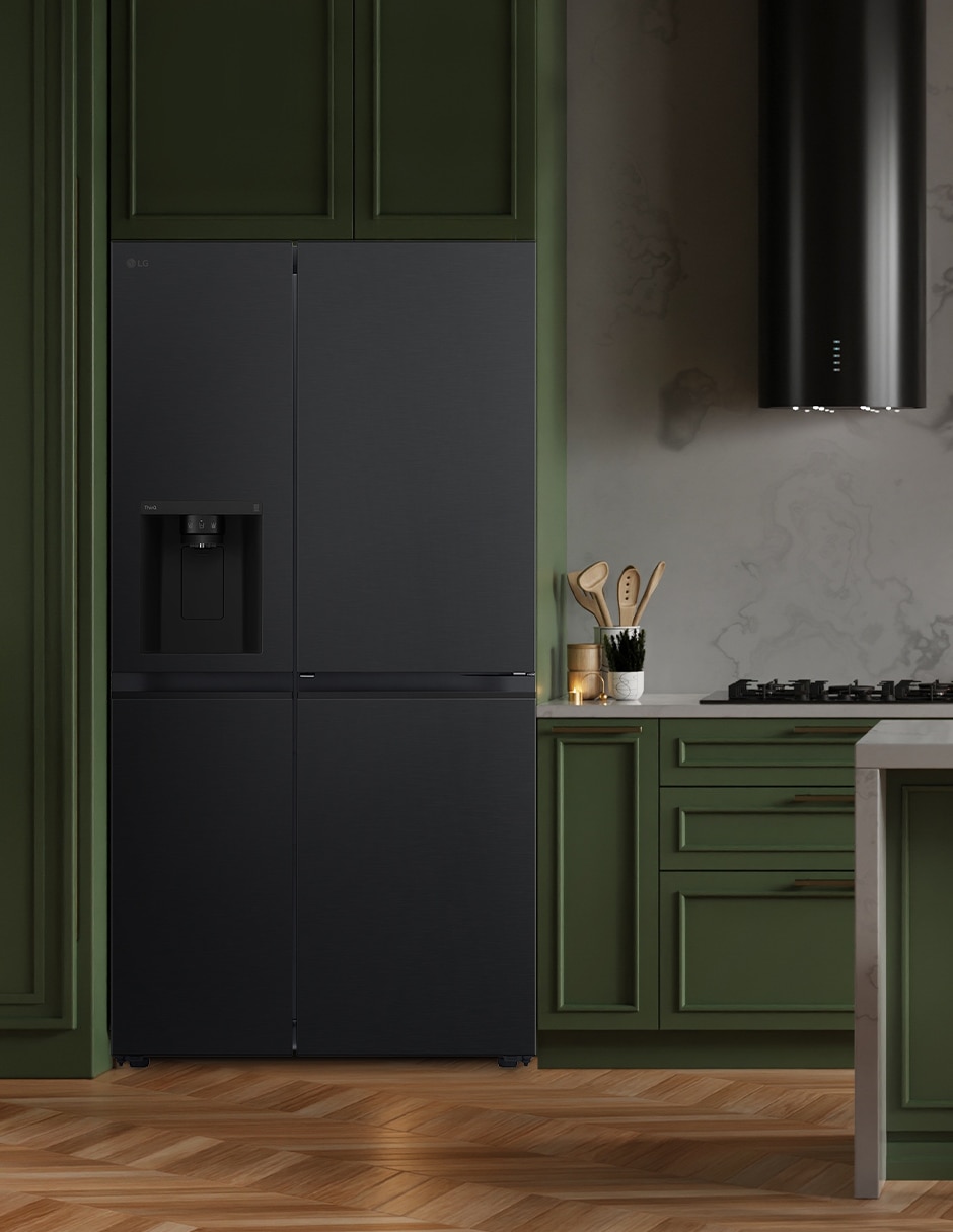 Refrigerador dúplex lg 22 pies cúbicos inverter y frost y fábrica de hielo vs23jnt