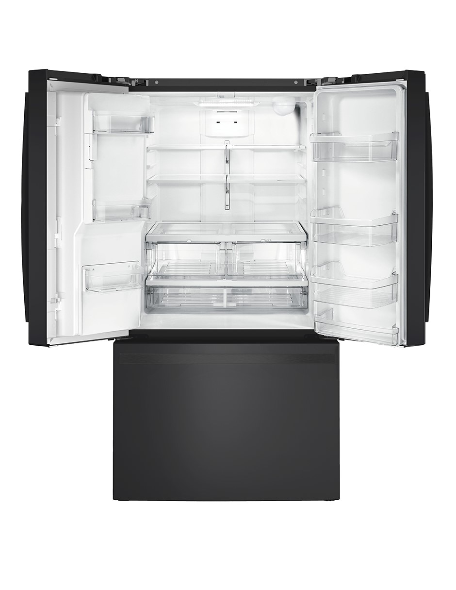 Refrigerador bottom mount Ge Profile 21 pies cúbicos tecnología no frost y fábrica de hielos PYN21JBWCKB