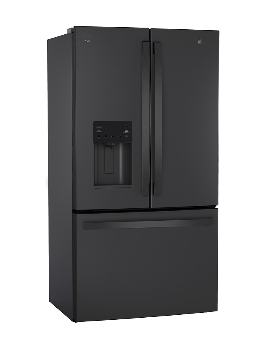 Refrigerador bottom mount Ge Profile 21 pies cúbicos tecnología no frost y fábrica de hielos PYN21JBWCKB
