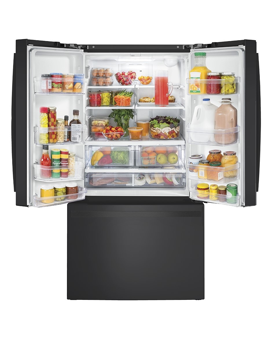 Refrigerador bottom mount Ge Profile 21 pies cúbicos tecnología no frost y fábrica de hielos PYN21JBWCKB