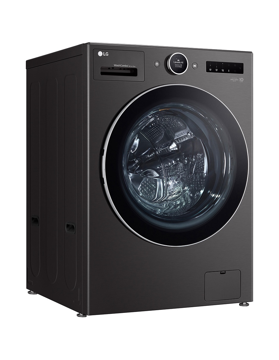 Lavasecadora LG eléctrica 25 kg 15 kg WH25BFXS6B