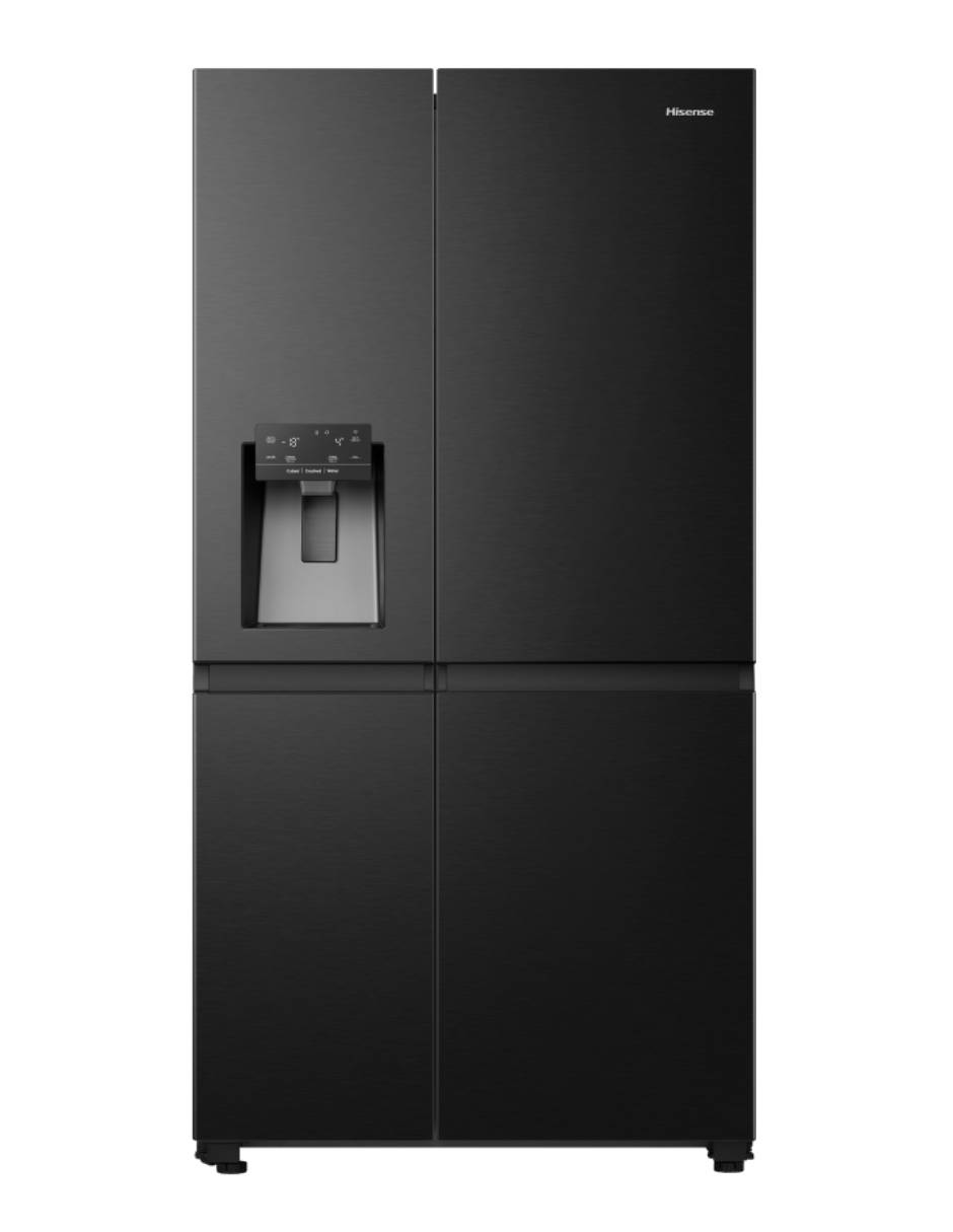 Refrigerador dúplex Hisense 22 pies cúbicos inverter y no frost y fábrica de hielo RS22N6IBX