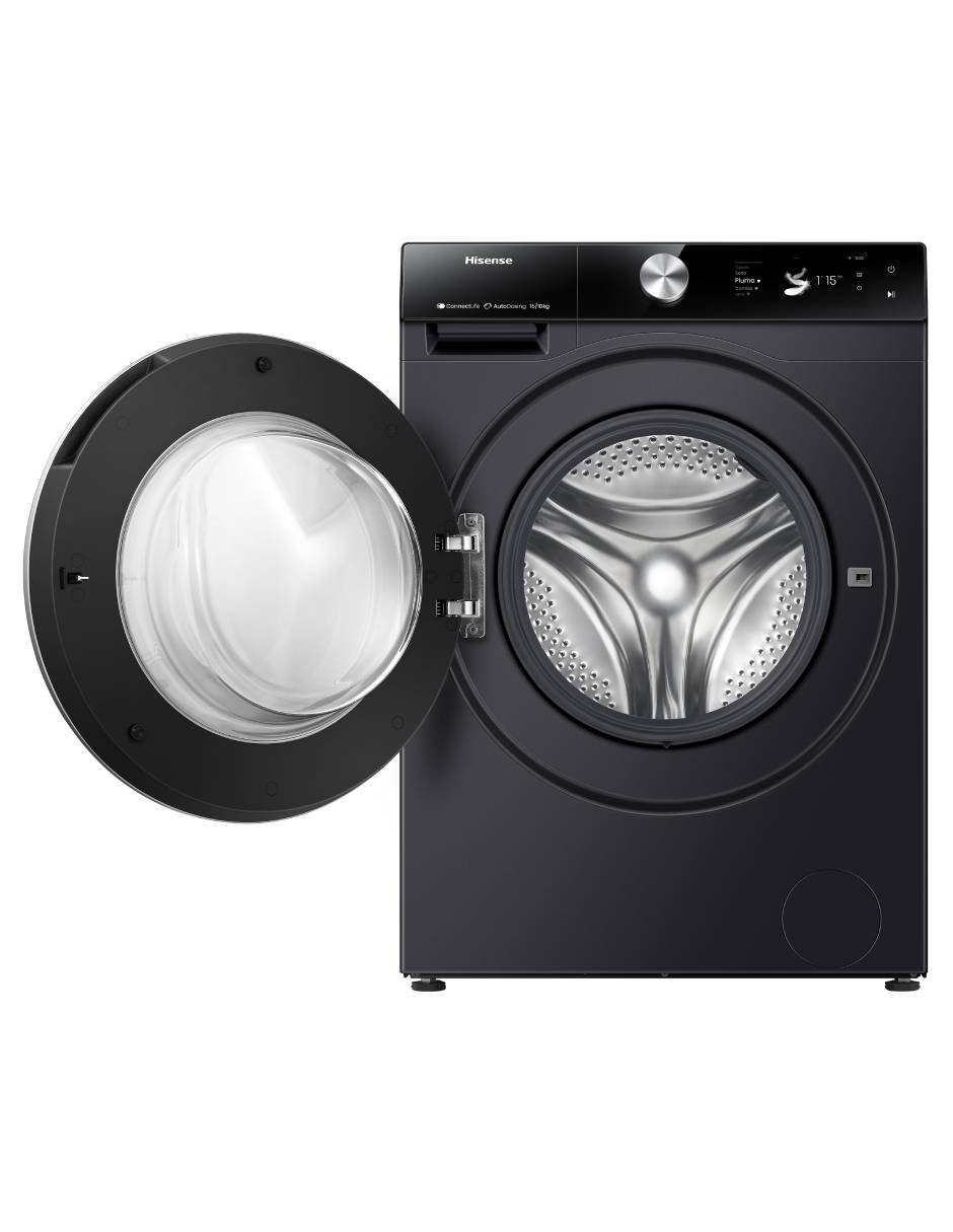 Lavasecadora Hisense eléctrica 16 kg 10 kg WD7S1647BB