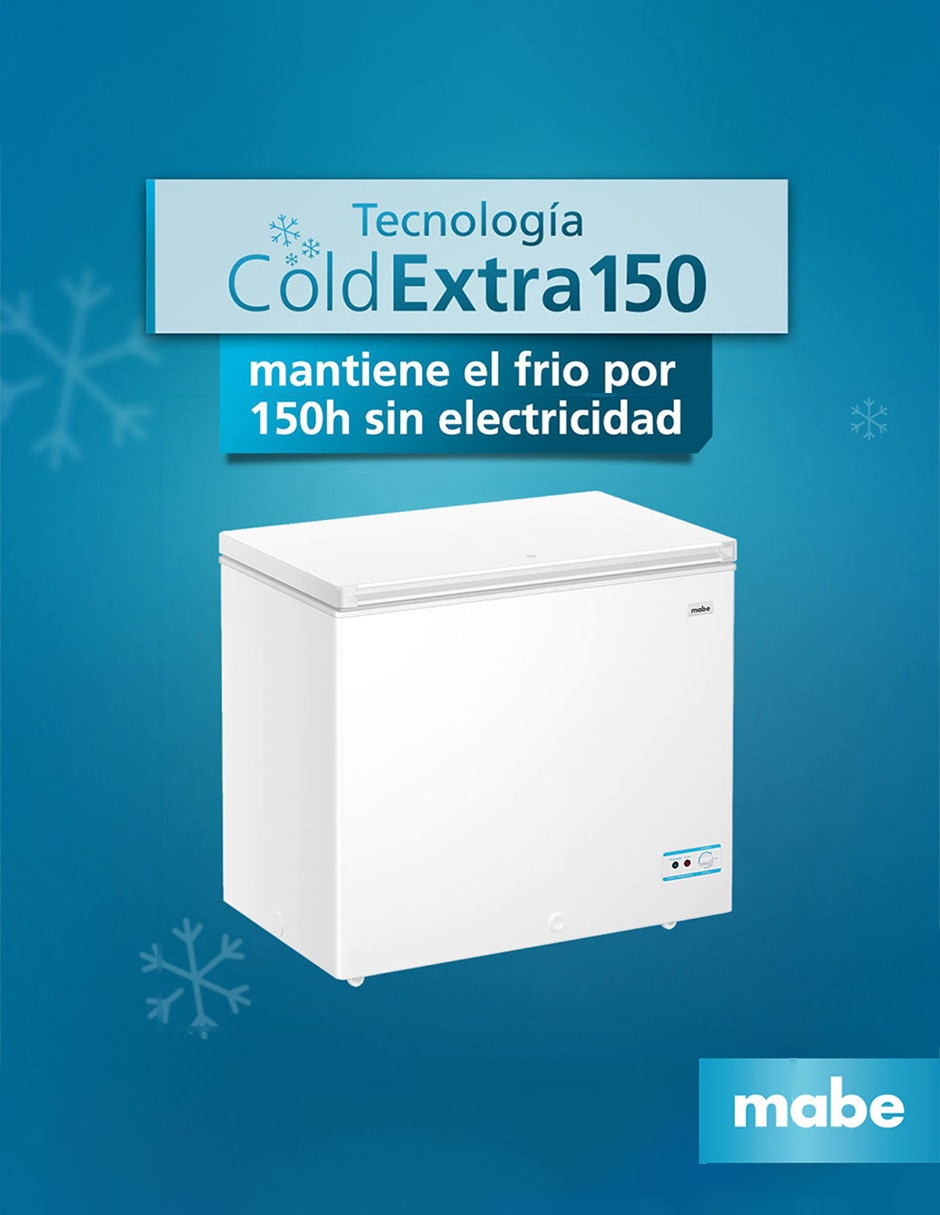 Congelador CHN9MXCBL01 horizontal 9 pies cúbicos con enfriador de piso 13