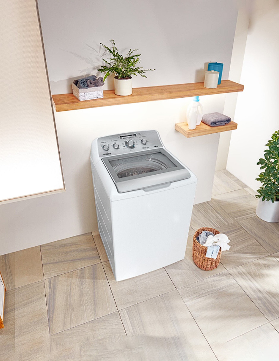 Lavadora Mabe 21 kg automática carga superior LMA71214VBAB0