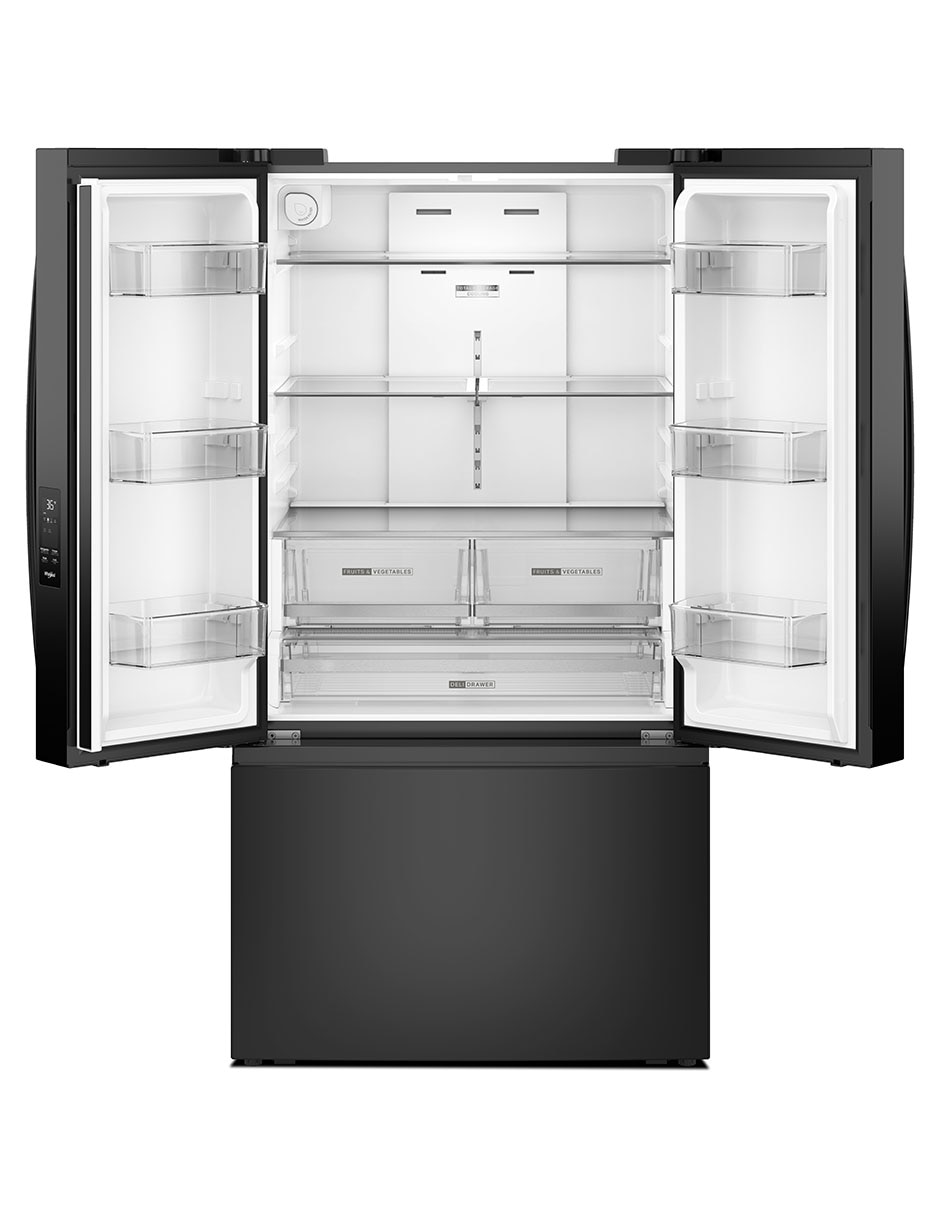 Refrigerador french door Whirlpool 31 pies cúbicos fábrica de hielo WRFF3136SB