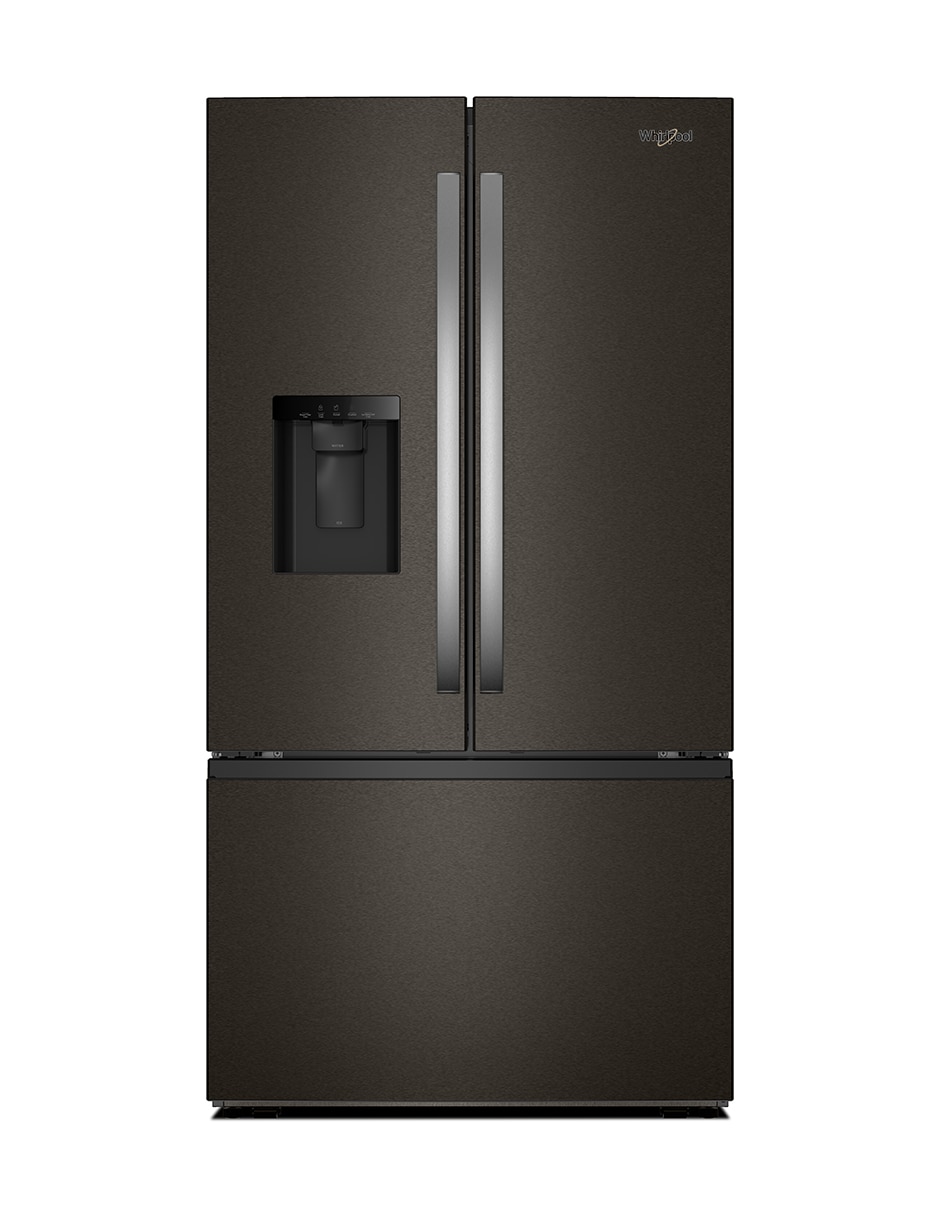 WHIRLPOOL Refrigerador french door Whirlpool Bismarck 30 pies cúbicos inverter fábrica de hielo WRFF3536SV