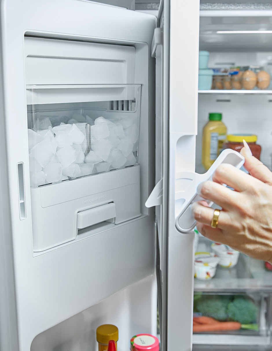 Refrigerador french door BISMARCK 30 pies cúbicos fábrica de hielo WRFF3536SV 4
