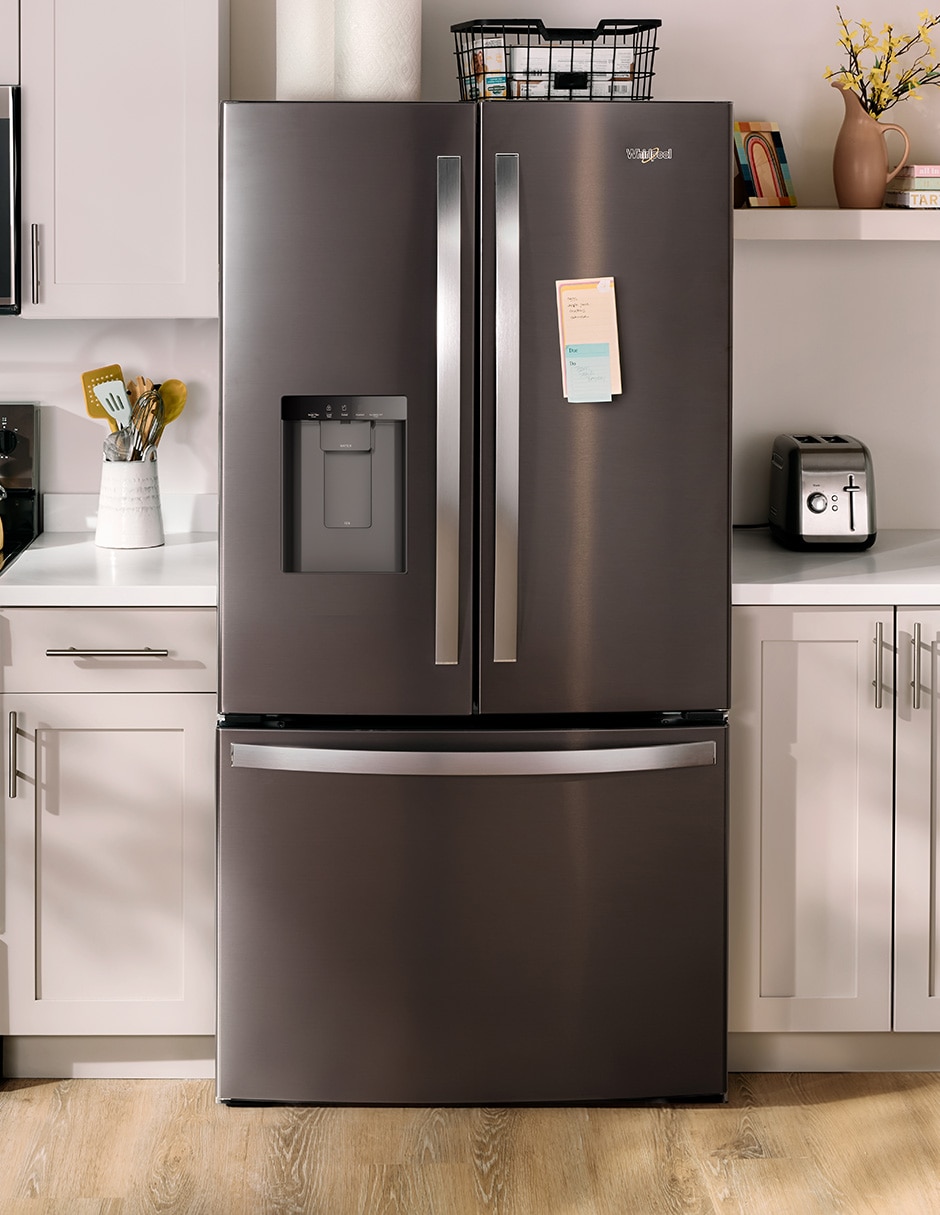 Refrigerador french door BISMARCK 30 pies cúbicos fábrica de hielo WRFF3536SV 7