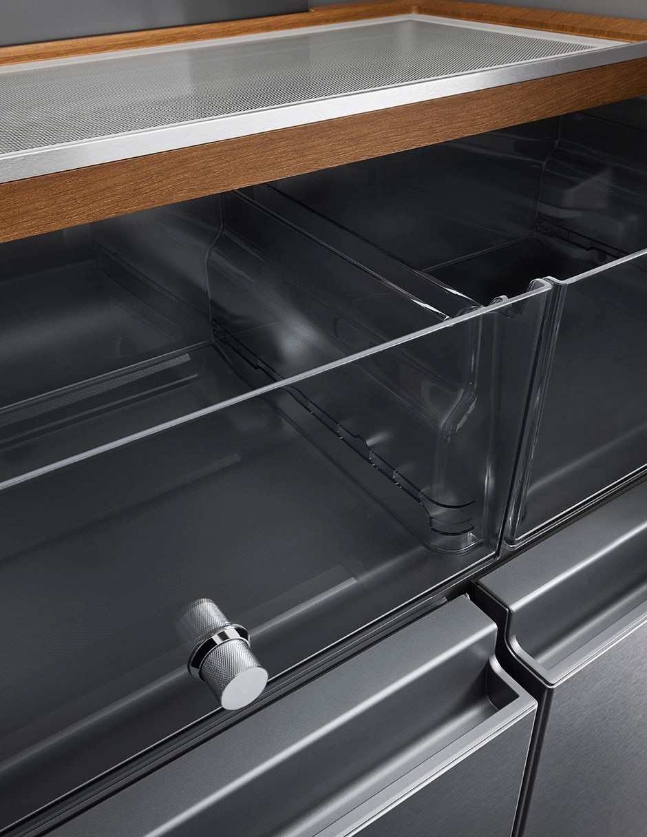 Refrigerador French Door 19 pies cúbicos fábrica de hielo KRQC506MPS 7