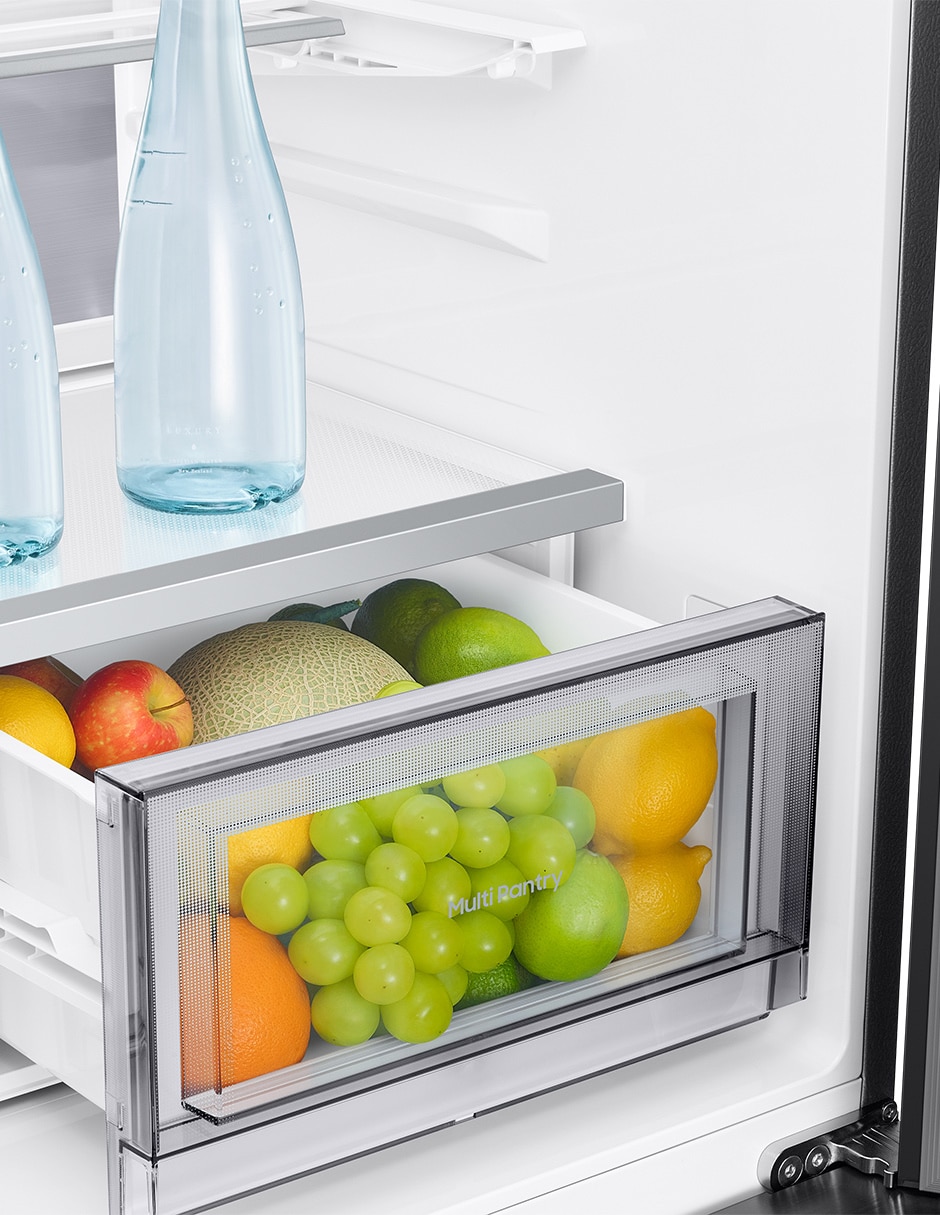 Combo refrigerador french door 23 pies cúbicos inverter no frost y fábrica de hielos F-RM90F6UN50U8 + Pantalla 50 pulgadas Crystal 4K Smart TV 25