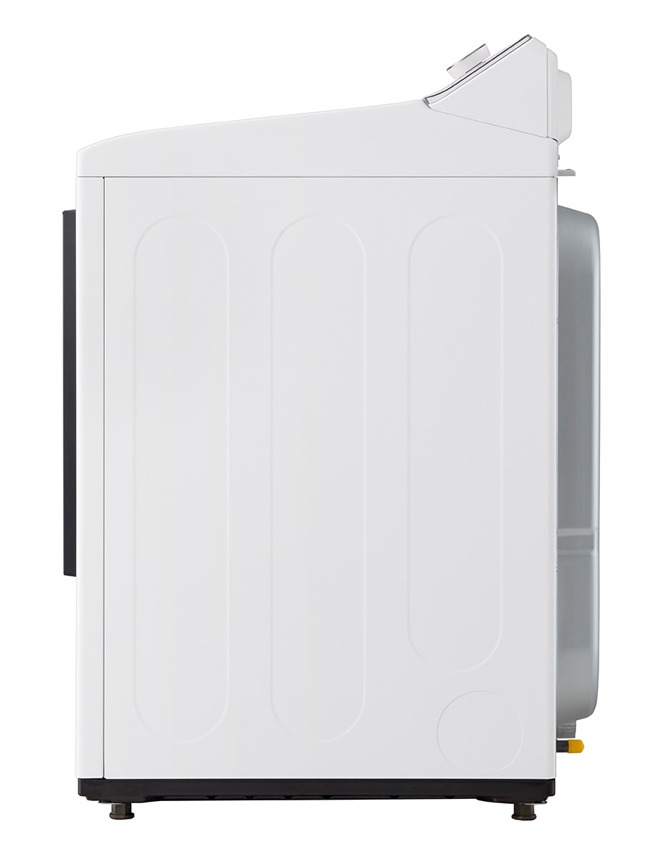 Secadora de gas natural/lp LG de 22 kg con 24 ciclos DT22EWTX