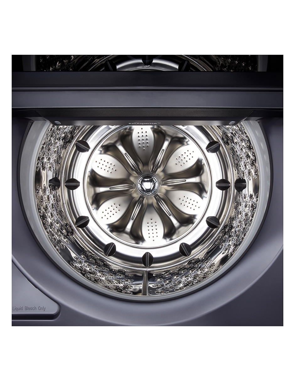 Lavadora Lg 28 kg automática carga superior wt28egtx6