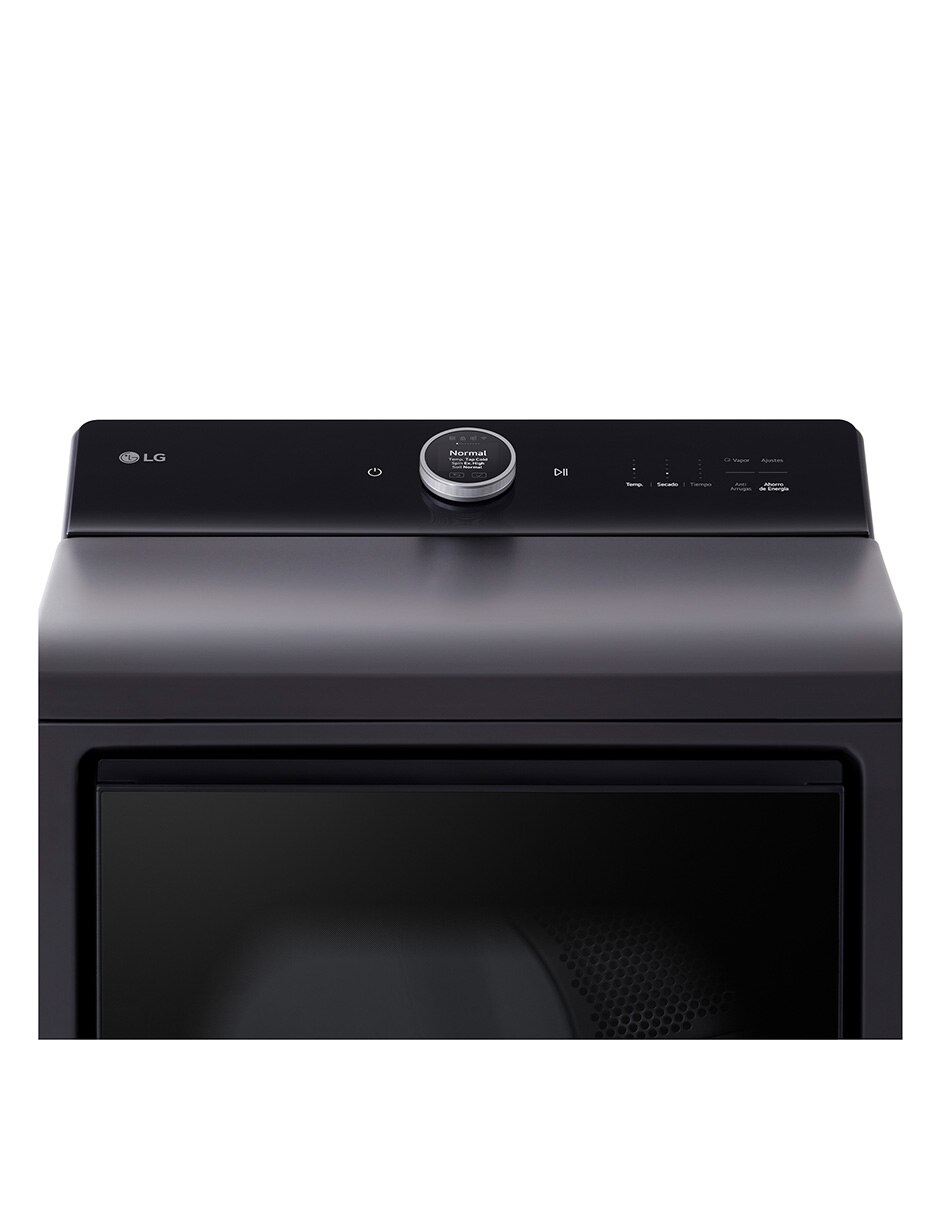 Secadora de gas natural LG de 22 kg con 24 ciclos DT22EGTX