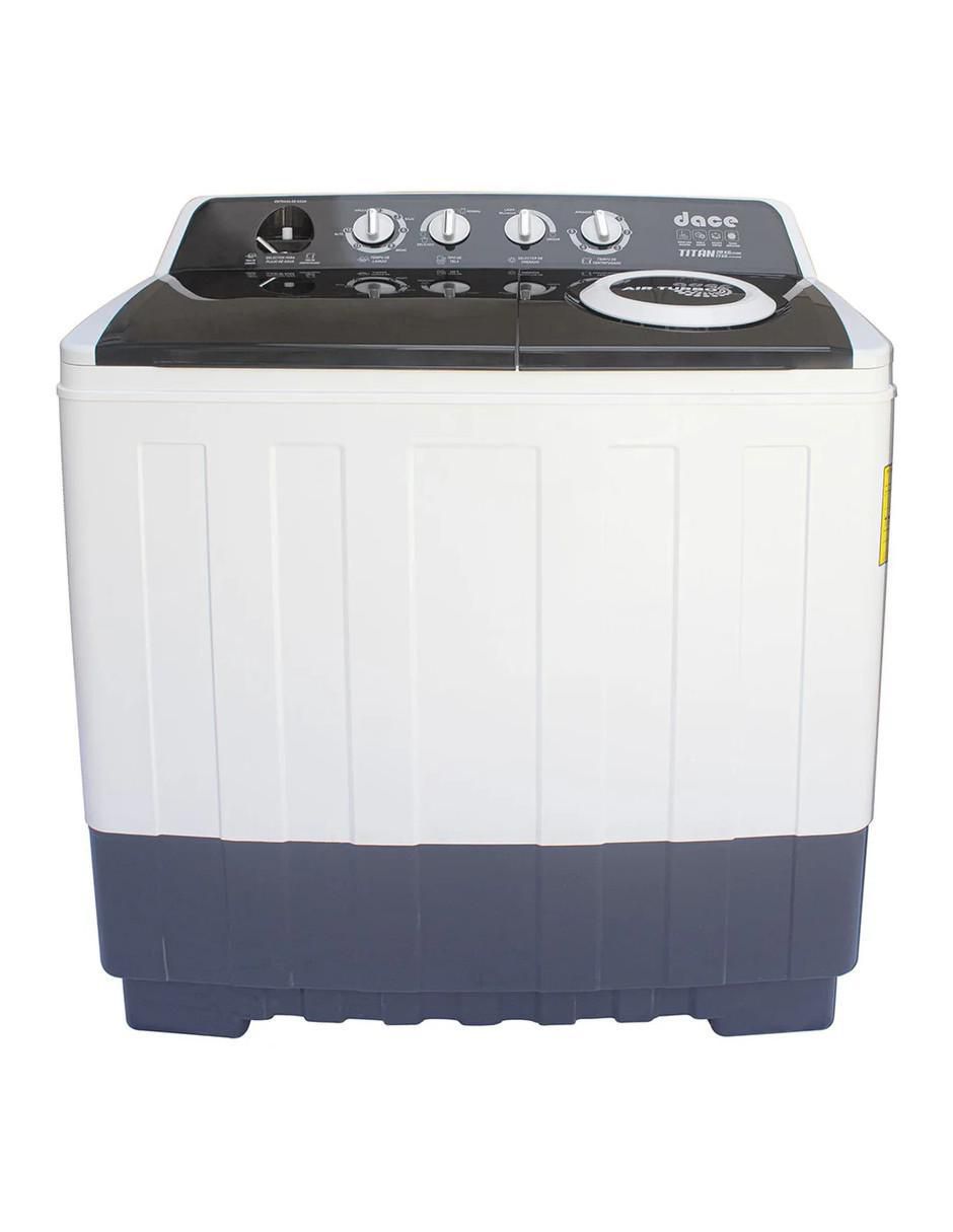 Lavadora doble tina 28 kg semiautomática carga superior ls28131ppbg