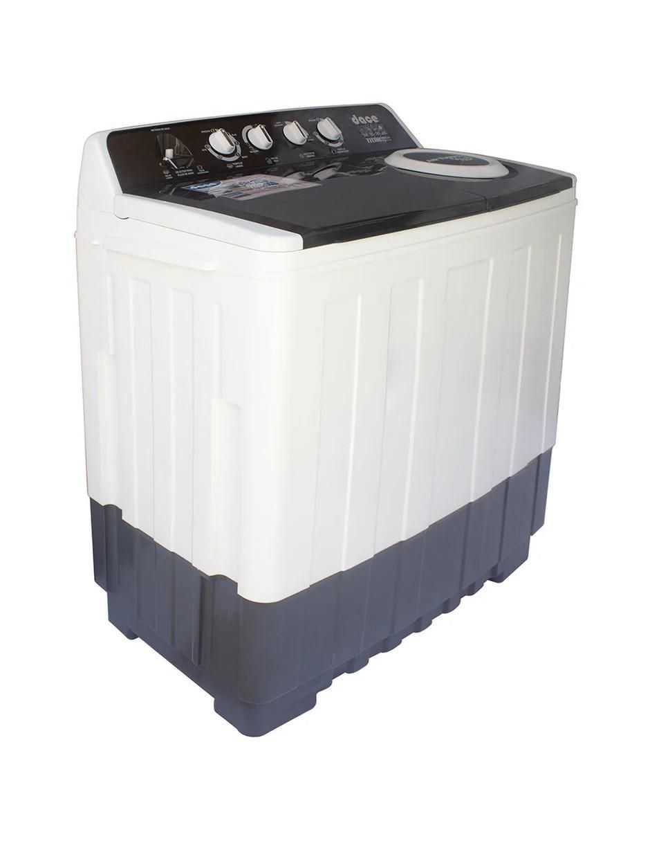 Lavadora doble tina 28 kg semiautomática carga superior ls28131ppbg