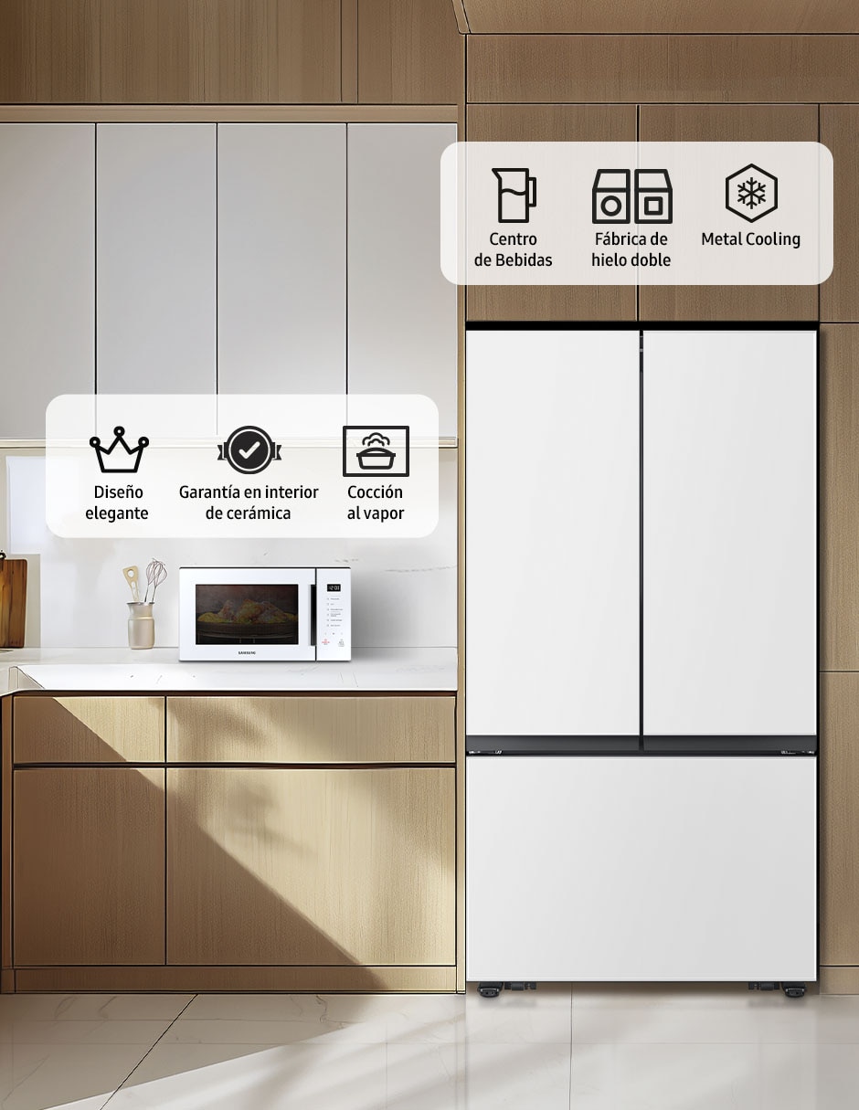 Refrigerador french door 32 pies inverter yfrost y fábrica de hielos f-rf32cb5mg30t