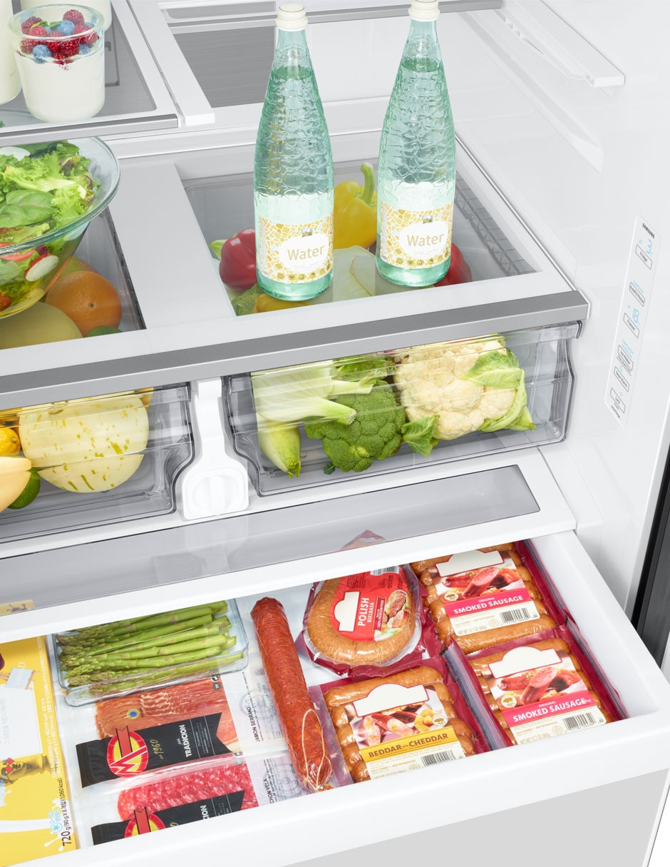 Refrigerador french door 32 pies inverter yfrost y fábrica de hielos f-rf32cb5mg30t