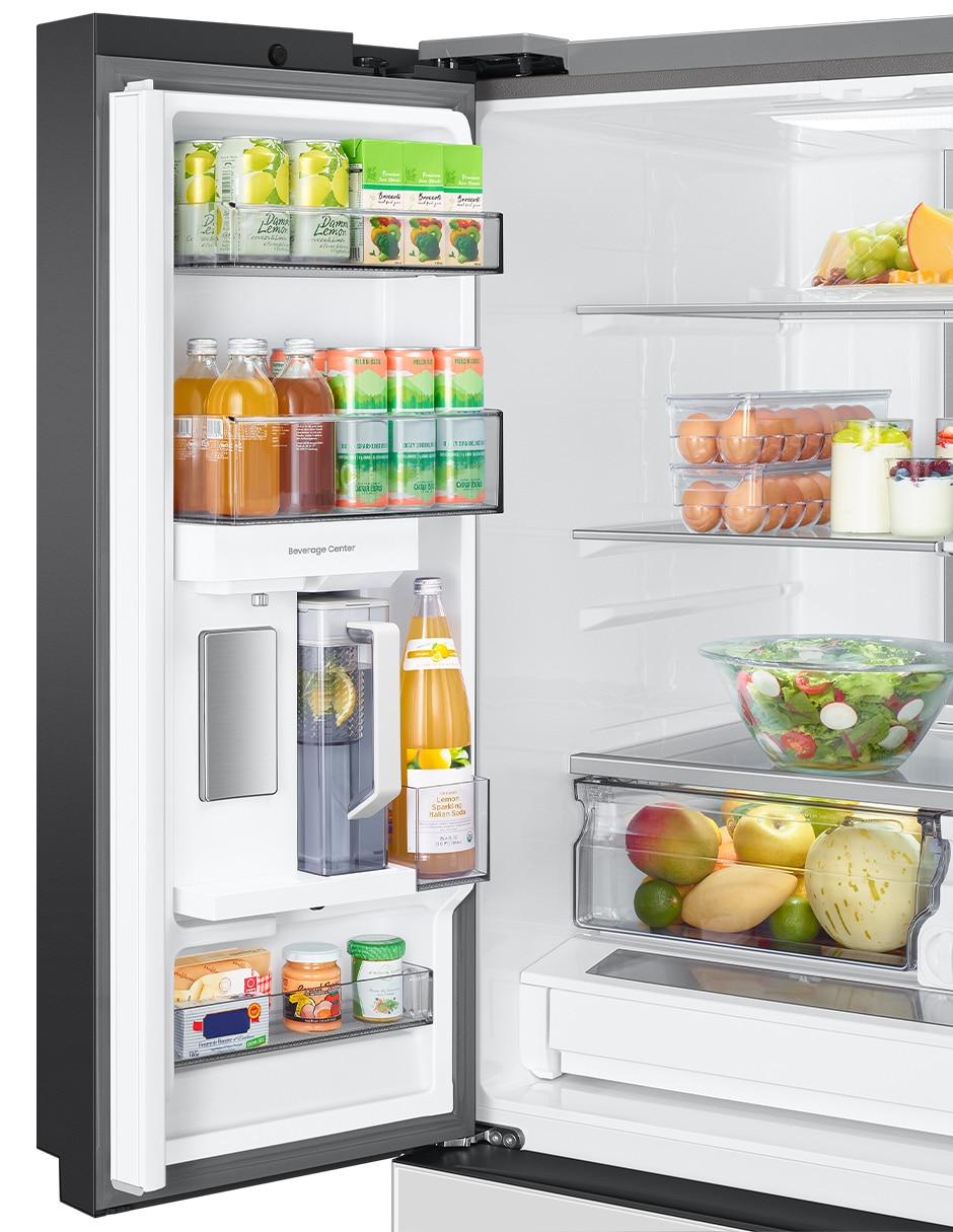 refrigerador french door samsung 32 pies cúbicos inverter y no frost y automática f-rf32cbun50u8