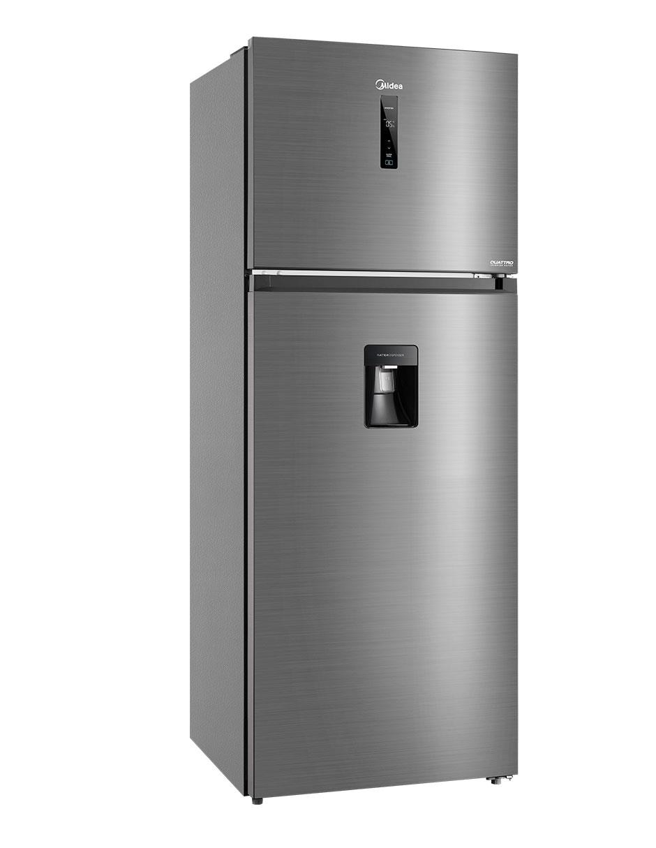 Refrigerador top mount Midea 17 pies cúbicos inverter y no frost con fábrica de hielo MDRT645MTM46WD