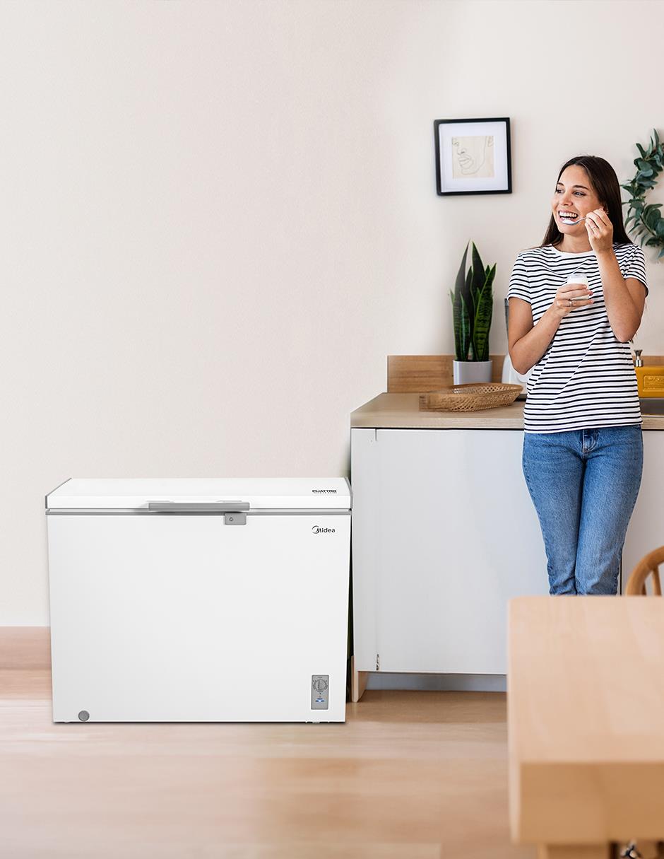 Congelador Midea MDRC411FZM01D horizontal 11 pies cúbicos