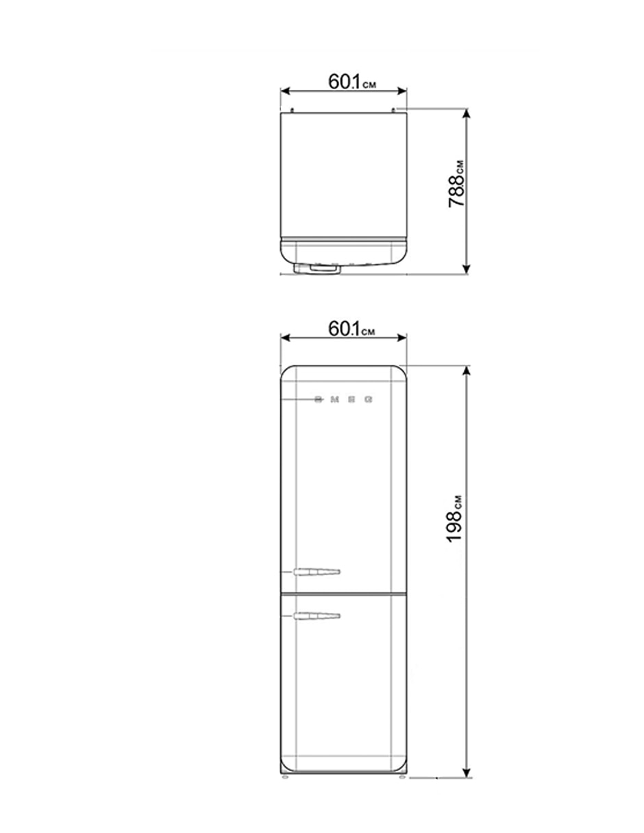 Refrigerador bottom mount 50´s style 13 pies cúbicos inverter y no frost FAB32URPG3 7
