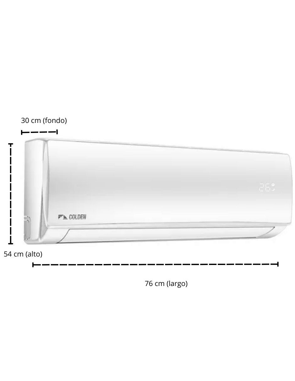 Aire acondicionado mini split frío 12000 BTU AC-12A2/INV-F