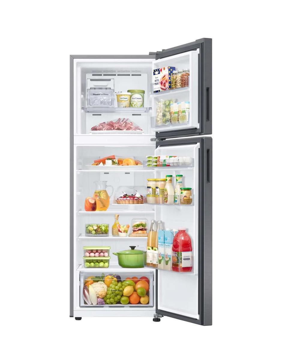 Refrigerador top mount Samsung 11 pies cúbicos inverter y no frost RT31DG5124S9