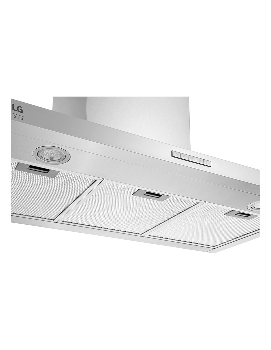 Combo estufa empotrable a gas natural/lp 75.8 cm LRGL5840S.HCE23605S2 de 5 quemadores + campana 9