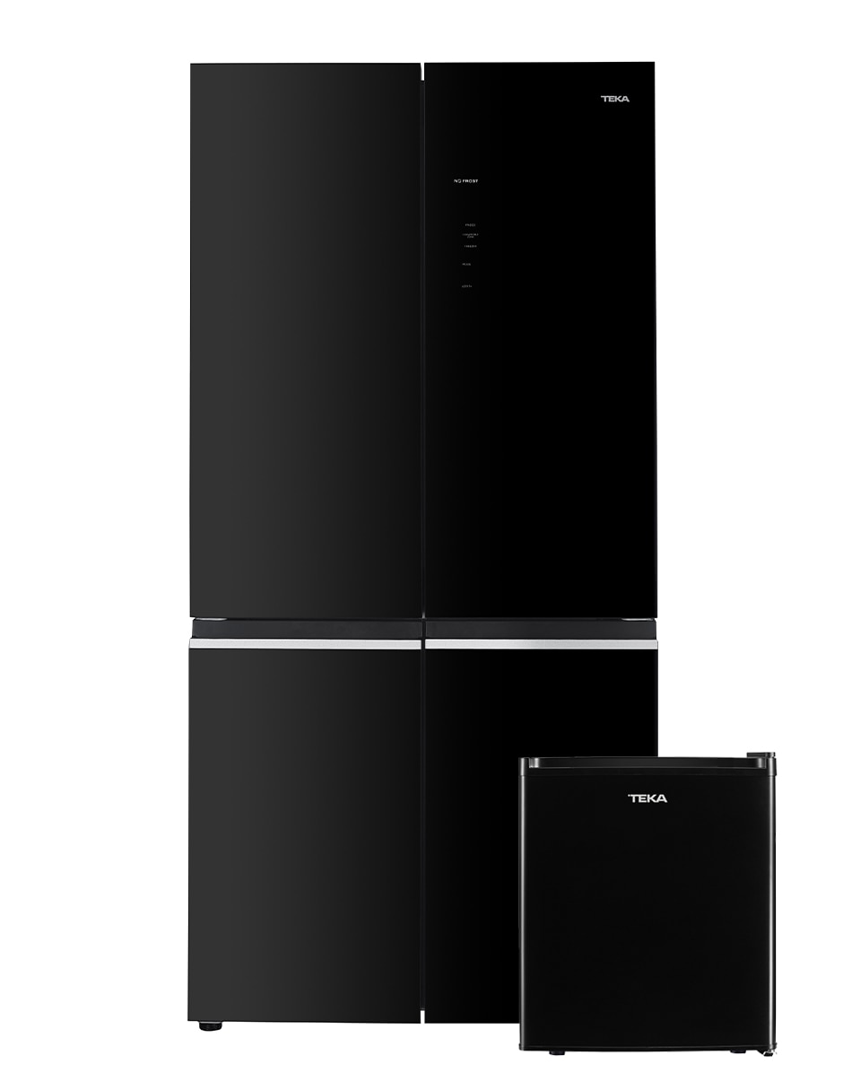 Combo refrigerador french door + frigobar 19 pies cúbicos inverter y no frost RMF77960GBKMX 1