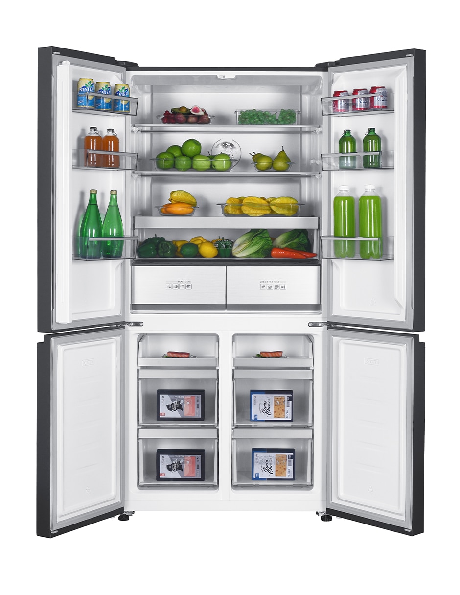 Combo refrigerador french door + frigobar 19 pies cúbicos inverter y no frost RMF77960GBKMX