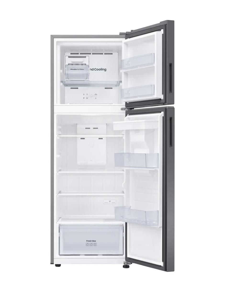 Refrigerador top mount Samsung 12 pies cúbicos inverter y no frost y fábrica de hielo RT35DG5224S9