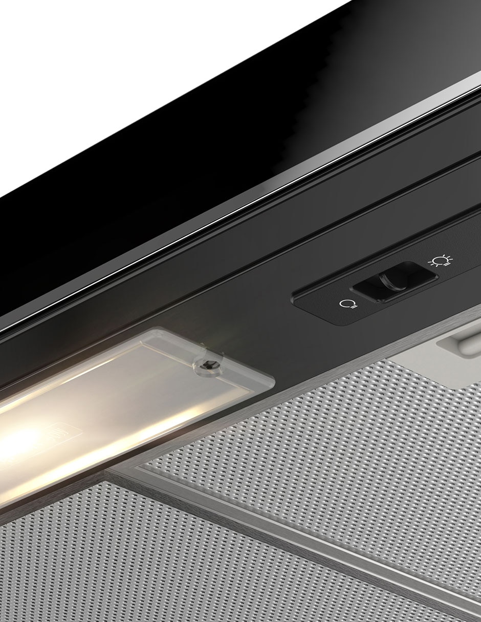 Combo estufa de piso a gas lp 76.2 cm CWFR7000B-HH de 6 quemadores + campana 3