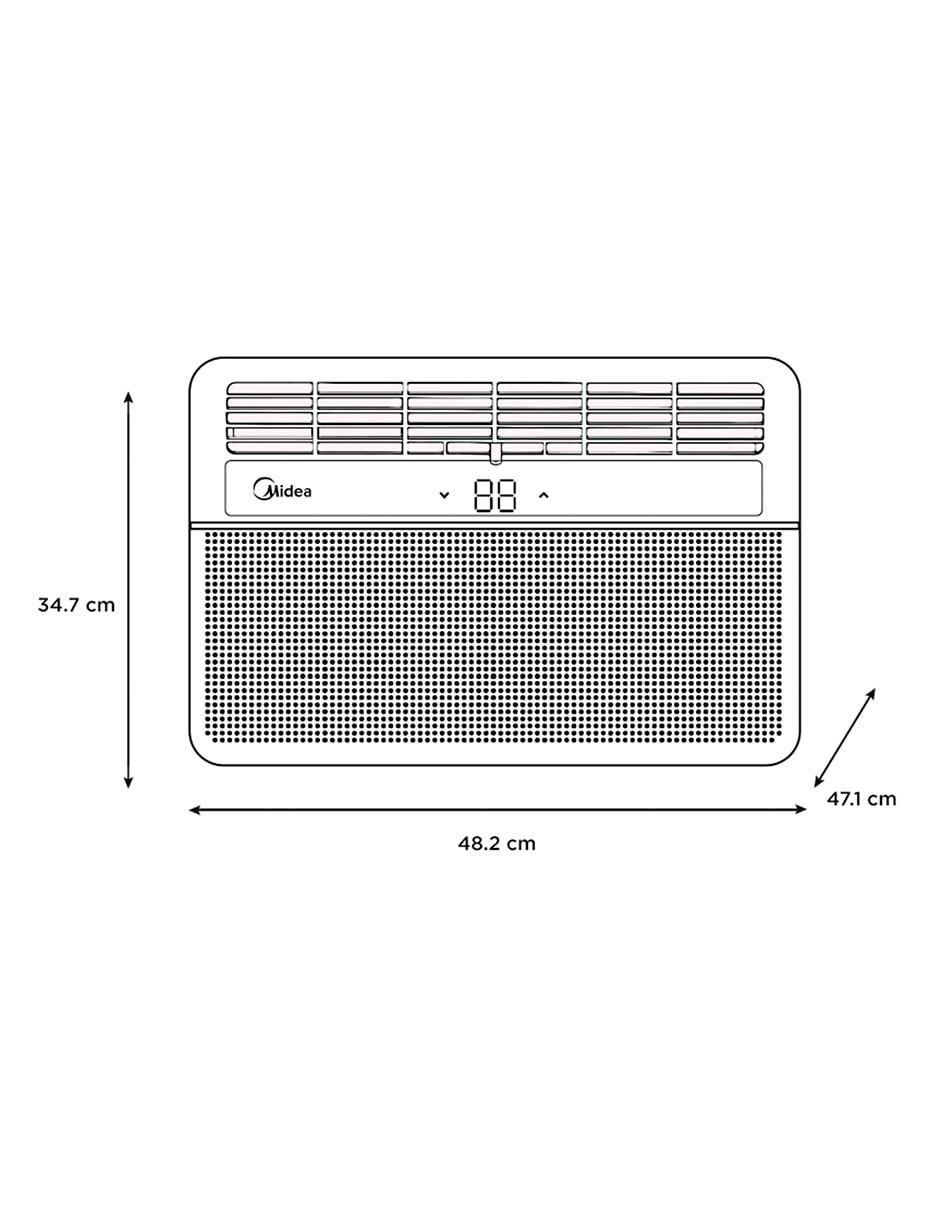 Aire acondicionado de ventana 8000 BTU MAW08C1OUV 115 V 7